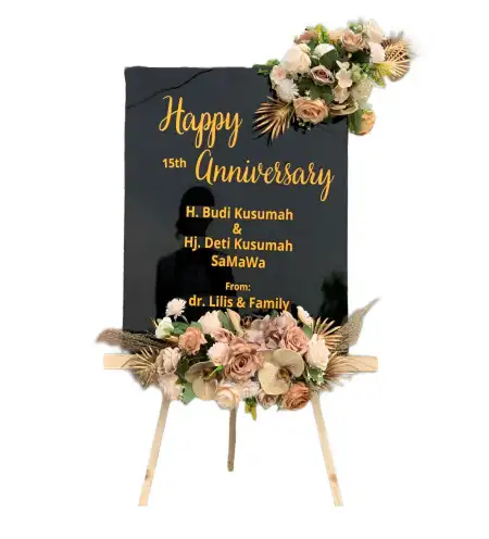 Papan Bunga Akrilik Ngampin