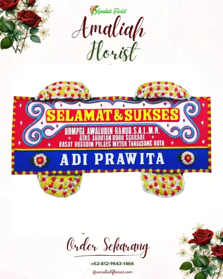 Papan Bunga Ucapan Selamat Ngampin